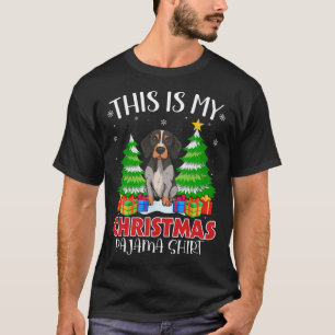 This Is My Christmas Pajama English Pointer Dog Xm T-Shirt