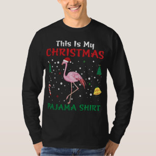 This Is My Christmas Pajama Funny Flamingo Lover S T-Shirt