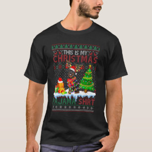 This Is My Christmas Pajama Funny Rottweiler Xmas  T-Shirt