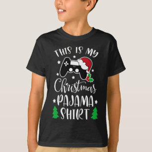 This Is My Christmas Pajama Funny Video Game Chris T-Shirt