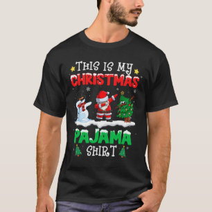 This Is My Christmas Pajama Funny Xmas Pjs Men Wom T-Shirt