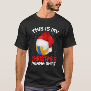 This Is My Christmas Pajama Golf Golf Christmas T-Shirt