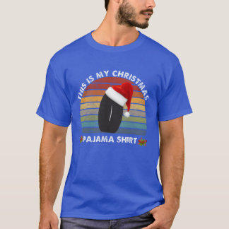 This Is My Christmas Pajama Hockey ball Christmas  T-Shirt