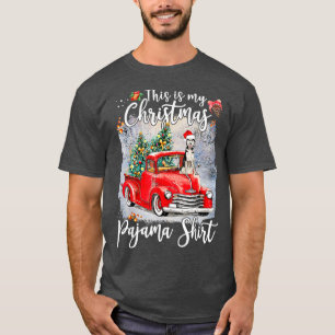 This Is My Christmas Pajama Husky Xmas Dog Lover T-Shirt
