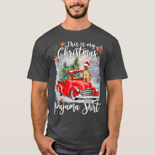 This Is My Christmas Pajama Mastiff Xmas Dog Lover T-Shirt