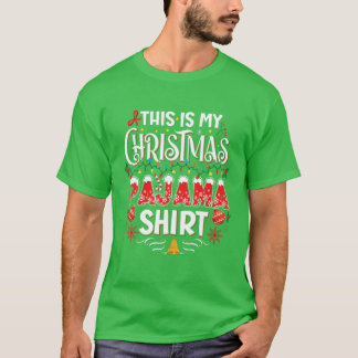 This Is My Christmas Pajama Matching Family Xmas T-Shirt