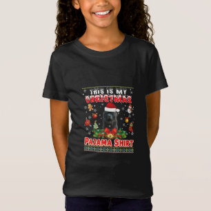 This is my christmas pajama newfoundland dog decor T-Shirt