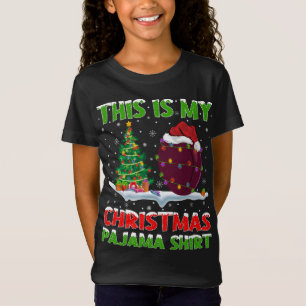 This Is My Christmas Pajama Plum Fruit Christmas T-Shirt