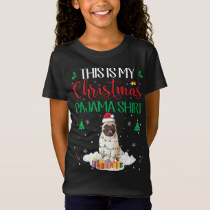This Is My Christmas Pajama Pug Lover Dog Gift T-Shirt