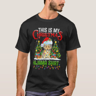 This Is My Christmas Pajama Sheltie Dog Christmas T-Shirt