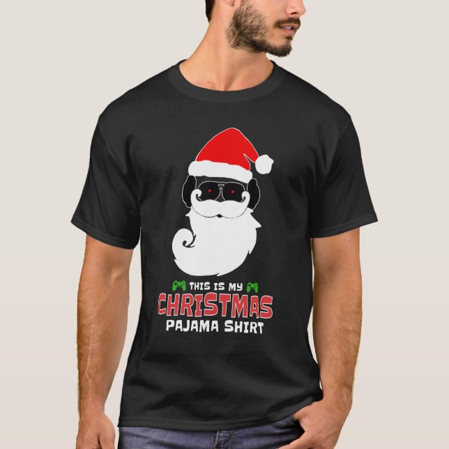This Is My Christmas Pajama Shirt Funny Christmas (Front)