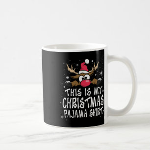 This Is My Christmas Pajama Shirt Funny Christmas  Coffee Mug