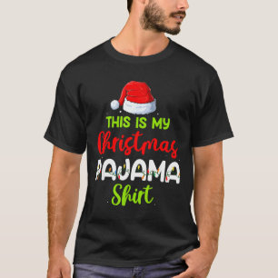 This Is My Christmas Pajama Shirt Funny Xmas Pjs M
