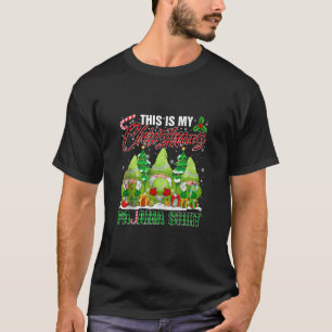 This Is My Christmas Pajama Shirt Gnomes Tennis Ba