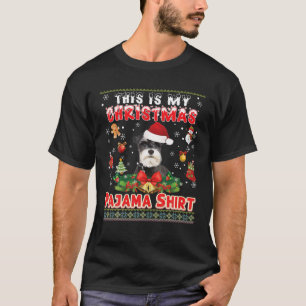 This Is My Christmas Pajama Shirt Schnauzer Dog Ug