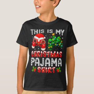 This Is My Christmas Pajama Shirts Controller Pjs