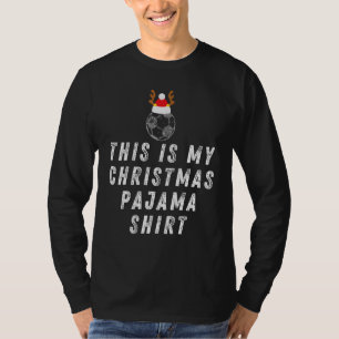 This Is My Christmas Pajama Soccer Family Matching T-Shirt