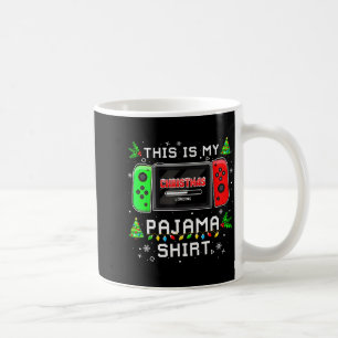 This Is My Christmas Pajama Video Game Gamer Boys  Coffee Mug