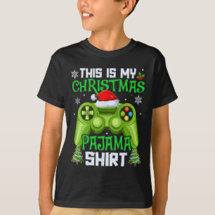 This Is My Christmas Pajama Video Game Gamer Men B T-Shirt