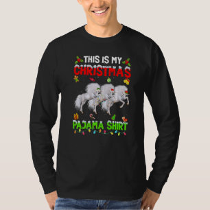 This Is My Christmas Pajama Xmas Unicorn Squad T-Shirt