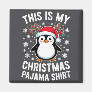 This Is My Christmas Penguin Pajama Magnet