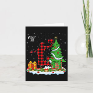 This Is My Christmas Pyjamas Basketball Player Xma Card