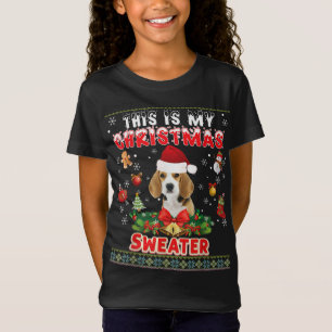 This Is My Christmas Sweater Beagle Dog Ugly Merry