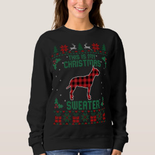 This Is My Christmas Sweater Bull Terrier Ugly Xm