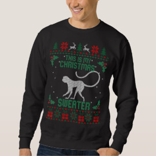 This Is My Christmas Sweater Monkey Ugly Xmas