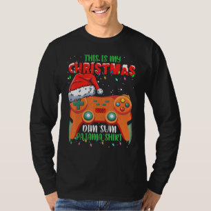 This Is My Christmas Video Game Controller Dim Sum T-Shirt