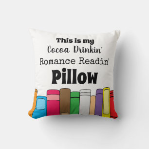 This is My Cocoa Drinking, Romance Reading Cushion