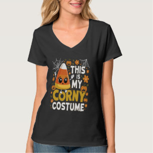 This Is My Corny Costume Funny Candy Corn Hallowee T-Shirt