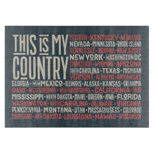 This is my Country Cutting Board
