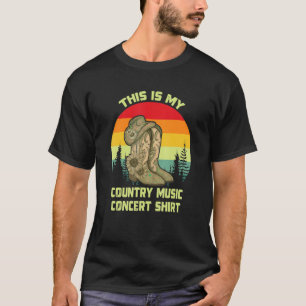 This Is My Country Music Concert Vintage Southern T-Shirt
