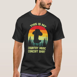 This Is My Country Music Concert Vintage Southern T-Shirt