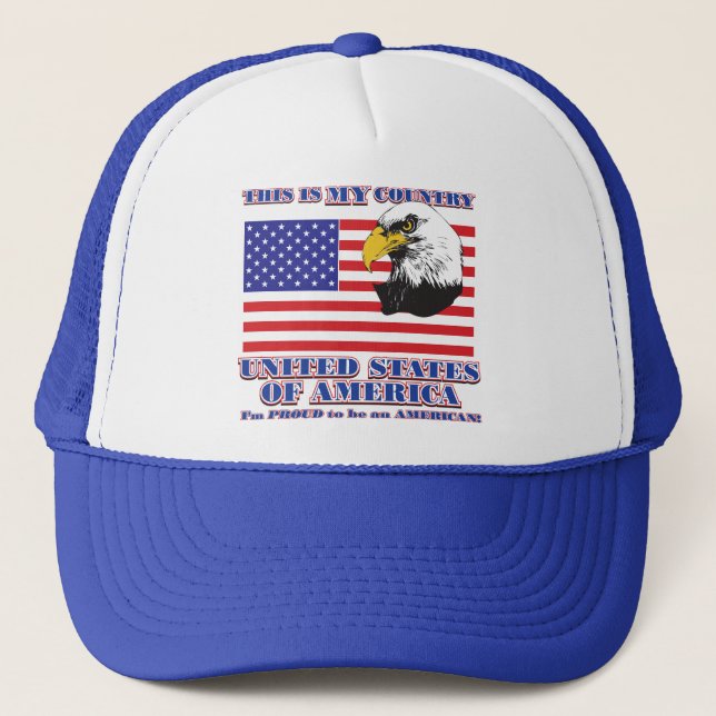 This is my Country Trucker Hat (Front)