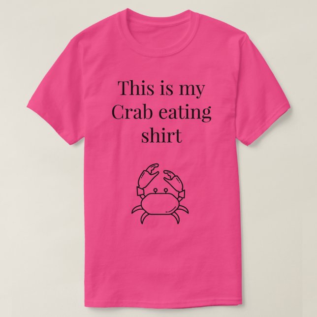 This is my crab eating nice s T-Shirt (Design Front)