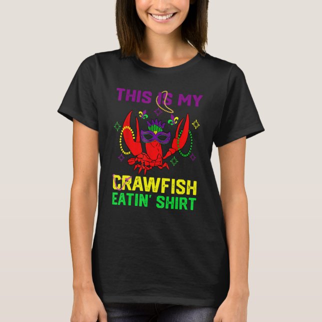 This Is My Crawfish Eatin' Cloth T-Shirt (Front)