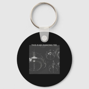 This Is My Dancing Tee Disco Ball Festival Graphic Key Ring