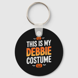 This Is My Debbie Costume Halloween Simple Costume Key Ring