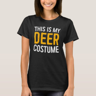 This Is My Deer Costume Halloween Gif T-Shirt