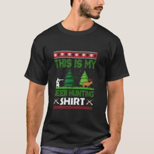 This Is My Deer Hunting Christmas Long Sleeve T Sh T-Shirt