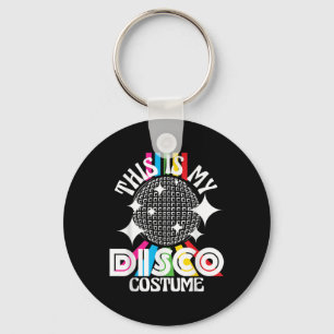 This Is My Disco Costume - 1970s Funky Party 70s G Key Ring