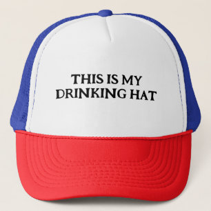 This is my drinking hat, funny party hats