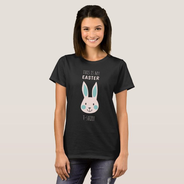 This Is My Easter T-Shirt Bunny Tee (Front Full)