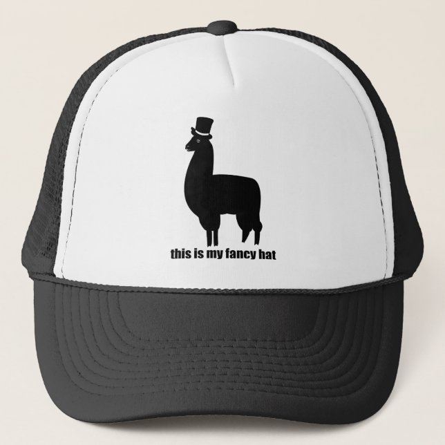 This Is My Fancy Hat Llama (Front)