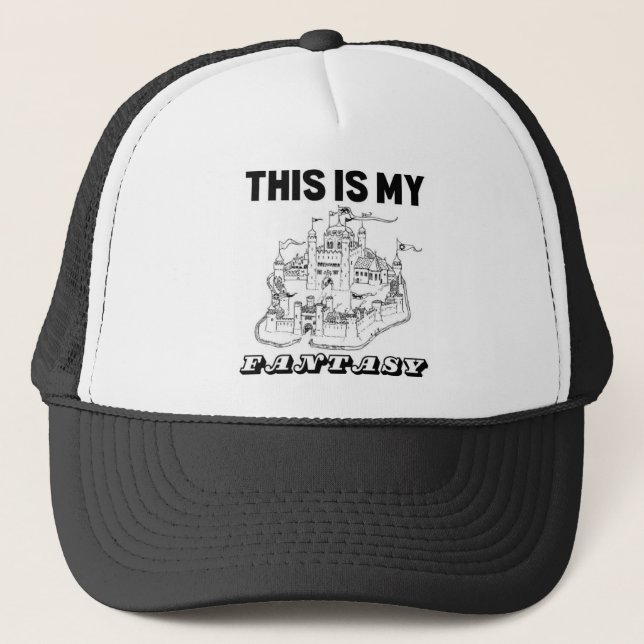 This Is My Fantasy Trucker Hat (Front)