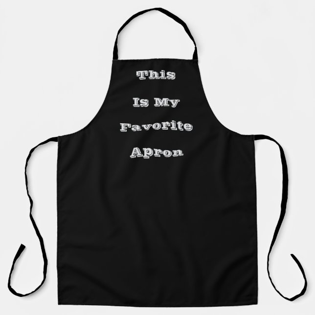 This Is My Favourite Apron  (Front)