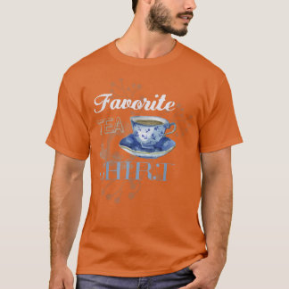 This Is My Favourite Tea  Funny Cute Cup Of Tea  T-Shirt