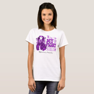 This is My Fight Alzheimer's Warrior Boxing Gloves T-Shirt